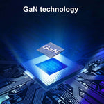 65W GAN PD + QC3.0 Fast Charger Phone Notebook Computer Universal Charging Head, EU Plug Black, UK Plug Black, US Plug Black, AU Plug Black, EU Plug White, UK Plug White, US Plug White, AU Plug White