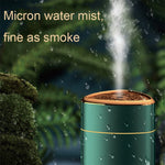 Silent USB Plug-In Silver Ion Purifying Humidifier Household Night Light Atomizer, Electroplated White, Electroplated Green, White, Green, Duck