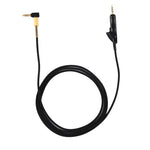 For Boss QC15 Headphone Audio Cable Braided Replacement Cable, ZS0017 Black