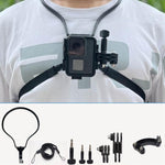TUYU Camera Neck Holder Mobile Phone Chest Strap Mount  For Video Shooting//POV, Standard (Black), Standard (Blue), With Phone Clip (Black), With Phone Clip (Blue), Vertical Shooting (Black), Vertical Shooting (Blue), Vertical +Phone Clip (Black)      ...