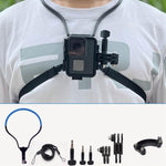 TUYU Camera Neck Holder Mobile Phone Chest Strap Mount  For Video Shooting//POV, Standard (Black), Standard (Blue), With Phone Clip (Black), With Phone Clip (Blue), Vertical Shooting (Black), Vertical Shooting (Blue), Vertical +Phone Clip (Black)      ...
