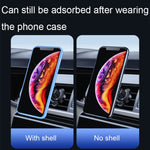 Aluminum Alloy Rotatable Magnetic Car Air Outlet Mobile Phone Holder