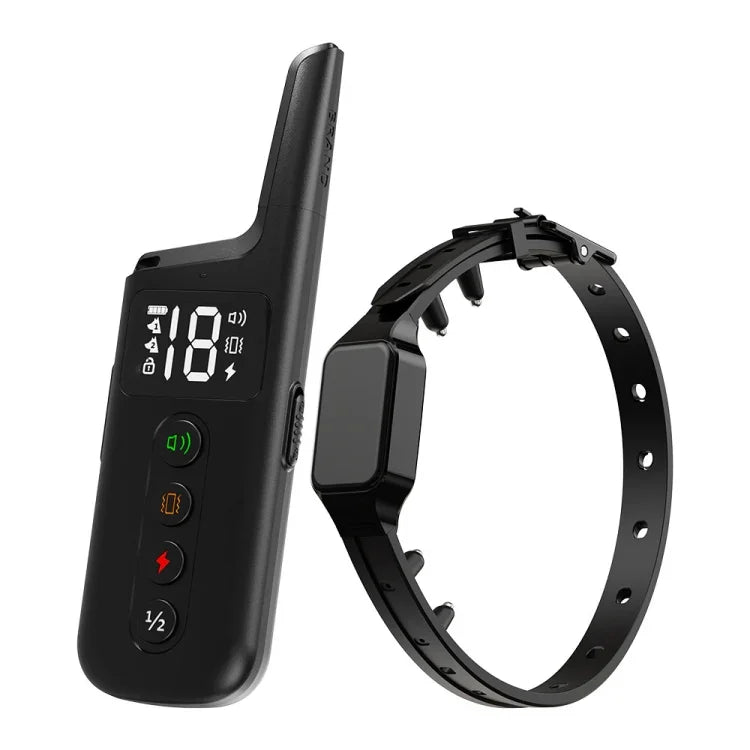 Pet Wrap-around Electric Shock Column Powerful Electronic Training Collar, Receiver + Remote, Only Receiver