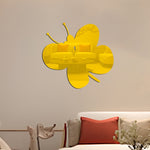 Acrylic Butterfly Stereo Wall Stickers Bedroom Living Room Background Wall Decoration Soft Mirror, Butterfly