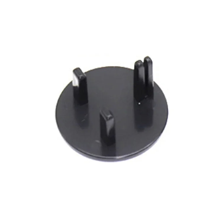 UK 3-Hole Baby Socket Protection Cover, Round Black, Round Transparent, Pear Shaped White