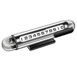 Hidden Roller Temporary Number Parking Sign Metal Safety Hammer
