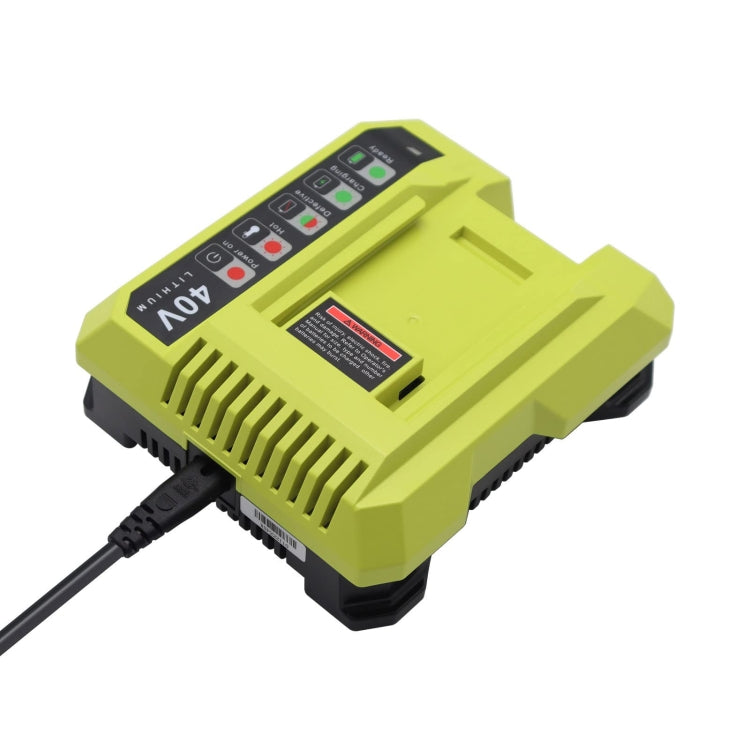 36-40V Tool Cutting Machine Battery Charger, For RYOBI PO401 / PO403 / PO400, US, EU, UK, AU