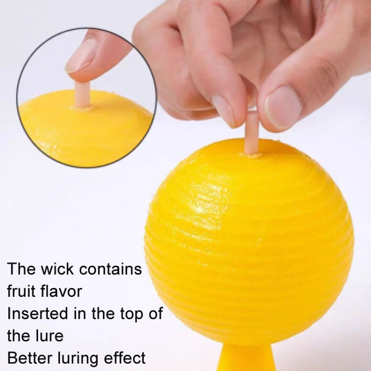 8cm Fruit Fly Balls for Indoor Use Insect Trap Sticky Insect Balls, Without Core