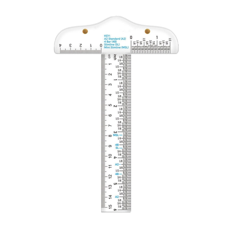 Plastic T-Square Ruler Learning Stationery Ruler