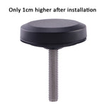 For AirTag 2nd Gen / AirTag 1st Gen Tracker Case Bicycle Hidden Headset Mount Anti-Theft Bike Locator Bracket Holder, Round, Beer Cover