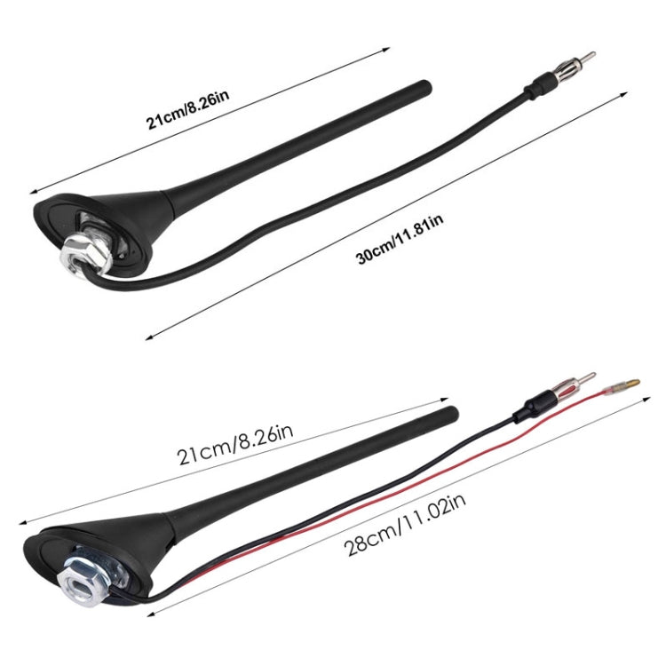 Automotive Antenna Car Universal Radio AM/FM Aerials, Passive Antenna, Active Antenna