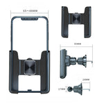 Car Air Outlet Rotatable Snap-on Base Mobile Phone Navigation Bracket