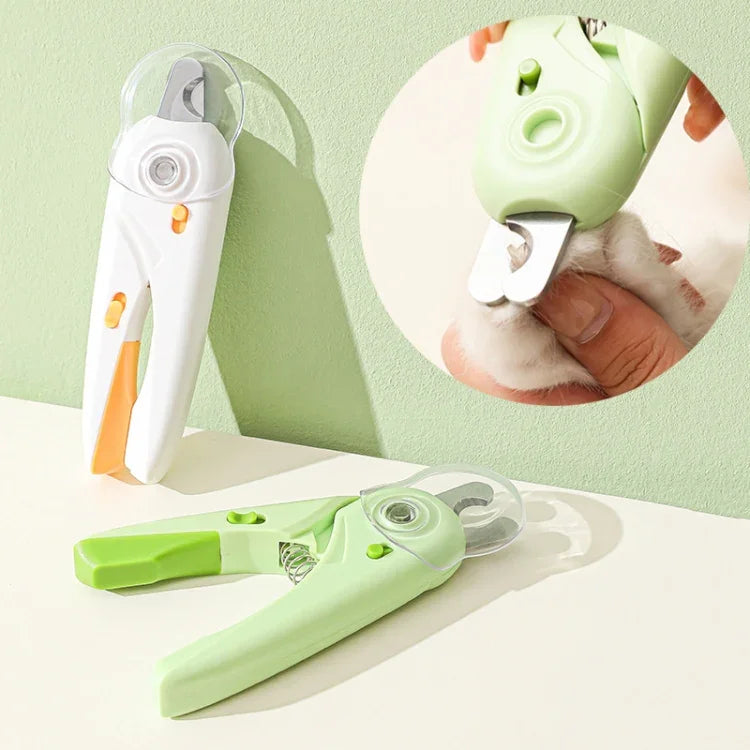 LED Pet Nail Clippers Dog And Cat Nail Clippers With Nail Polisher