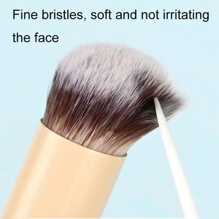 Wet and Dry Dual-use Portable Concealer Brush Multifunctional Beauty Tool, 3pcs /Set, Mushroom Style, Diagonal Style