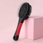 Pet Double Sided Comb With Protective Points Cat Dog Clean Grooming Comb, Large