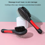 Pet Double Sided Comb With Protective Points Cat Dog Clean Grooming Comb, Large