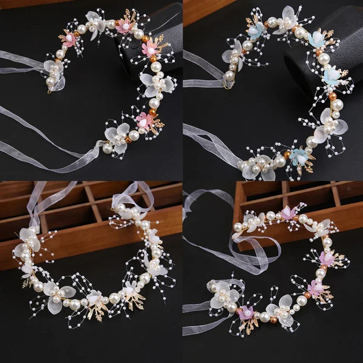 Forest Flower Wreath Hair Bands Birthday Girl Performance Accessories