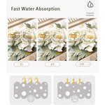 3D Oil Painting Diatom Mud Absorbent Floor Mat Non-slip Carpet, 40 x 60cm, 50 x 80cm