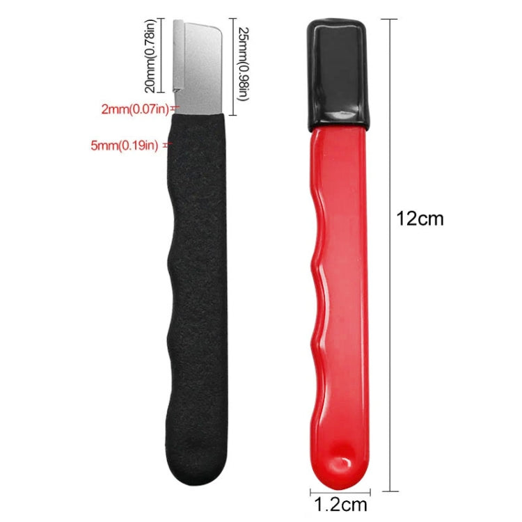 Outdoor Portable Garden Scissors Sharpener Knife Scissors Dual Purpose Sharpening Stone
