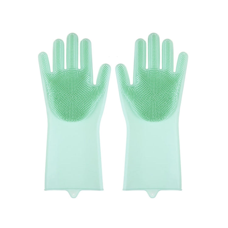 Kitchen Silicone Dishwash Gloves Male And Female Household Chores Cleaning Mitts, 160g