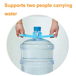 Thickened Pure Water Bucket Water Lifter Labor-saving Water Lifting Aid, Yellow, Blue