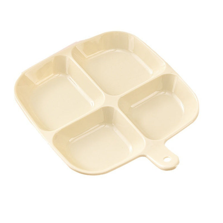 Multipurpose Quad Compartment Side Dish Kitchen Storage Spice Tray