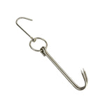 Stainless Steel Double Ring Duck Cooker Hanger Outdoor Barbecue Hanging Hook Stand, 3 Centi Small Ring 23cm, 3 Centi Small Wax Ring 24.5cm, 3 Centi Large Wax Ring 33cm, 3 Centi Medium Wax Ring 29cm, 4 Centi  Steel Thick Short 24cm                      ...