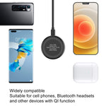 DSW-36B Mobile Phone Wireless Charger Mini 15W Fast Charging Type-C Round QI, DSW-36B