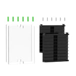 Game Card CD Disk Storage Bracket Wall Mounted Storage CD Case, 32 sheets