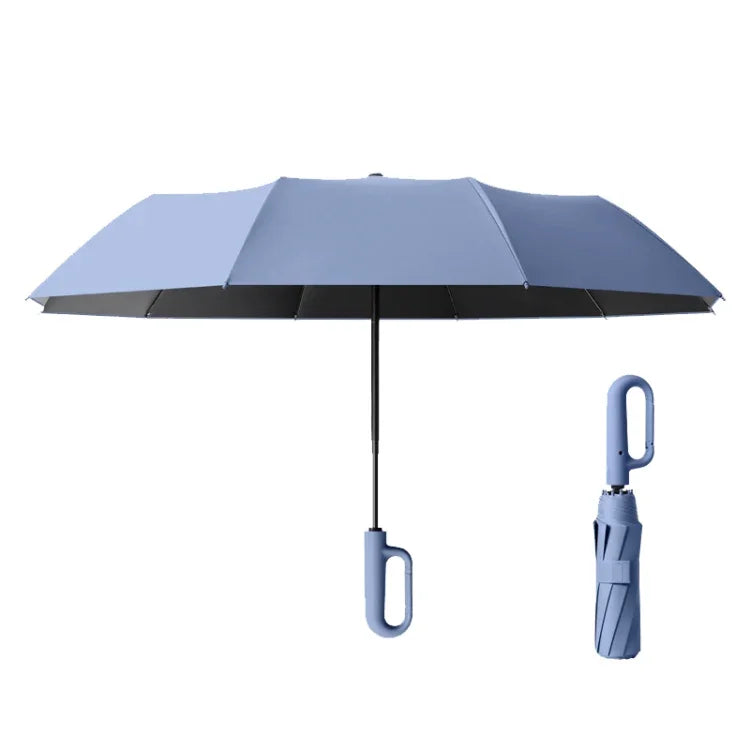 Fully Automatic Rain Or Shine Umbrella Foldable Unisex Sun Shade Umbrella, Forward Beige 105cm, Forward Blue 105cm, Forward Gray 105cm, Forward Beige 125cm, Forward Blue 125cm, Forward Gray 125cm, Reverse Beige 105cm, Reverse Blue 105cm                ...