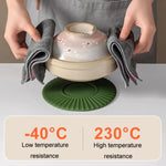 Household Silicone Heat Insulation Mat Kitchen High Temperature Resistant Baking Placemats