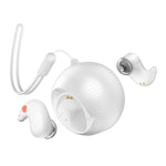 In-Ear Small Coconut Ball Stereo Bluetooth Earphones With Charging Compartment