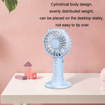 Mini USB Handheld Fan Rechargeable Portable Desktop Phone Holder