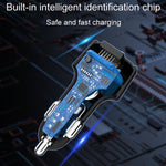 65W Dual Port A+C High Power Car Fast Charger Auto Cigarette Lighter, S-31