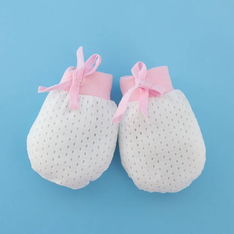 Newborn Baby Anti-Scratching Mesh Mittens Summer Breathable Elastic Lacing Adjustable Gloves, For 0-18 Months (Pink), For 0-18 Months (Yellow), For 0-18 Months (Blue), For 0-10 Months (Pink), For 0-10 Months (Yellow), For 0-10 Months (Blue)            ...