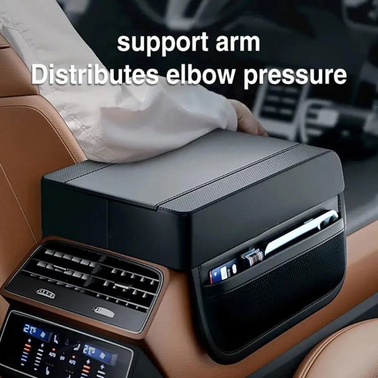 Car Armrest Box Heightening Pad Memory Foam Elbow Support