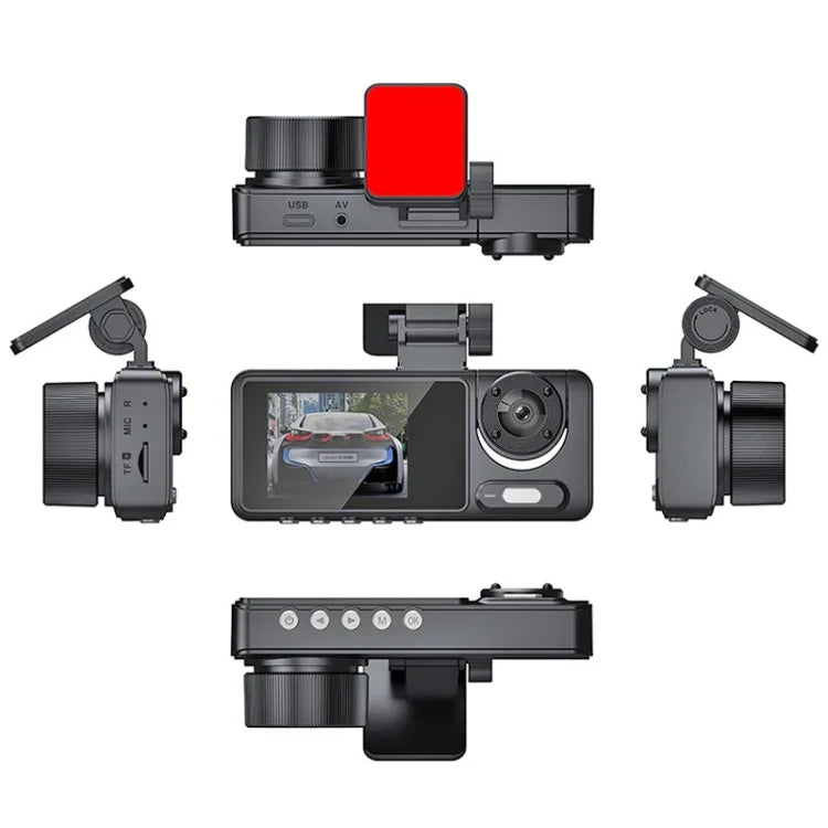 High-Definition Night Vision Driving Recorder, Dual Recording No WIFI, Triple Recording No WIFI, Triple Recording With WIFI Mobile Playback