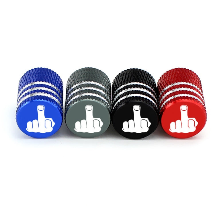4pcs Laser Ioon Car Tire Modification Universal Valve