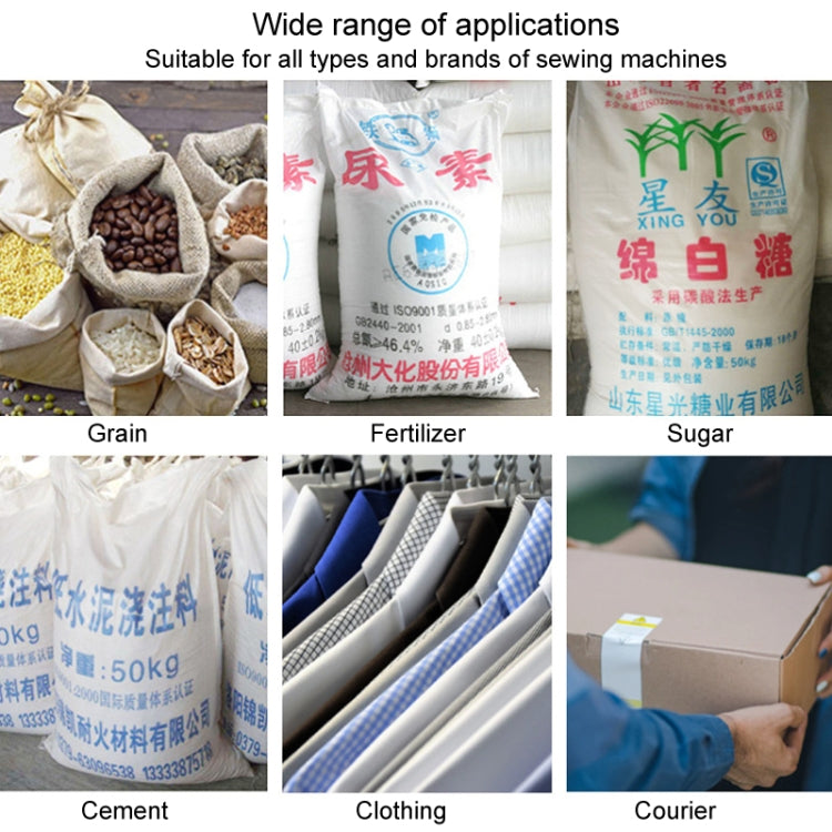 Short Fiber Polyester Rice Bag Sealing Thread Packing Line Cotton Thread For Sewing