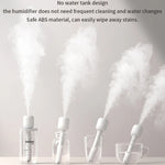 JisuLife JB07 Wireless High Mist Portable Humidifier, No Water Tank, White 1100mAh, White 2200mAh