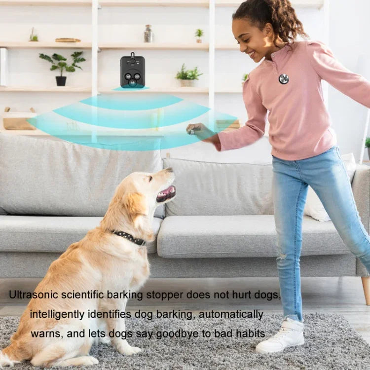 Ultrasonic Bark Stopper Outdoor Noise-Proof Automatic Dog Repellent