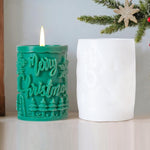 Christmas Aromatherapy Candle Cylinder DIY Silicone Mold, ZL-845, ZL-846, ZL-849, ZL-850