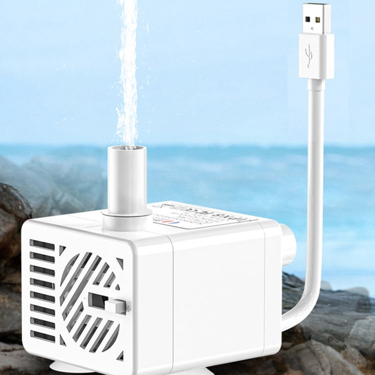 Innovator Group USB Pet Water Dispenser Pump 5V Mute Micro Brushless DC Water Pump, Automatic Drainage+1m Pipe, Automatic Drainage+2m Pipe, No Water Power Off+1m Pipe, No Water Power Off+2m Pipe