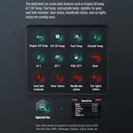 HUD Head-up Display OBD LCD Mileage Speedometer