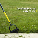 Outdoor Patio Manual Edging Shovel Household Gardening Lawn Edging Tool, Saw Tooth Edge, Sharpened V Edge