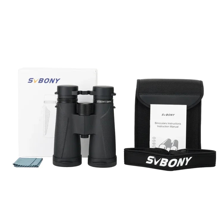 SVBONY SV202 10x50 ED Glass IPX7 Waterproof Binoculars, SV202 10x50
