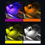 Eight-Color LED Voice Control Car Music Rhythm Atmosphere Light, 5V USB Remote Control, 5V USB APP, 5V USB APP + Remote Control, 5V USB With Switch Remote Control, 5V USB With Switch APP, 5V USB With Switch APP + Remote Control                         ...