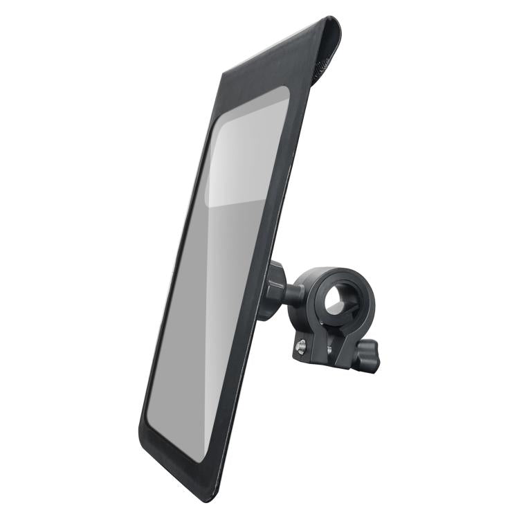 Bicycle Waterproof Phone Bag Mount Stand 360 Degree Rotation Motorcycle Bike Cellphone Holder, Handlebar Model, Rearview Mirror Model