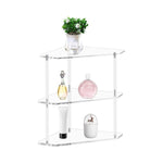 Three-Layer Acrylic Corner Storage Table For Living Room And Study