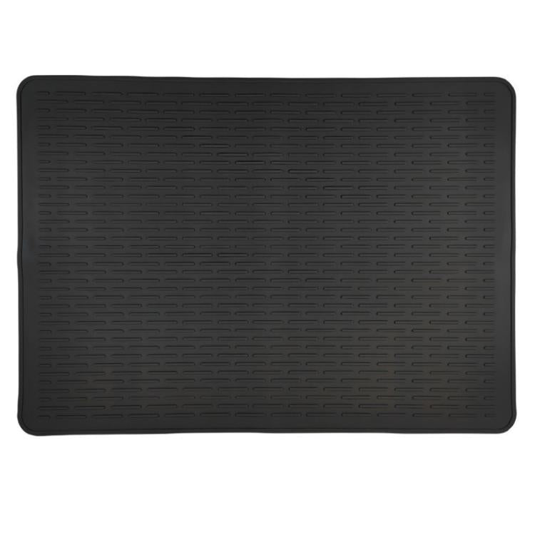 Large Silicone Stovetop Protective Mat Kitchen Countertop Dish Drainage Stain Prevention Pad, 71 x 50 x 0.3cm